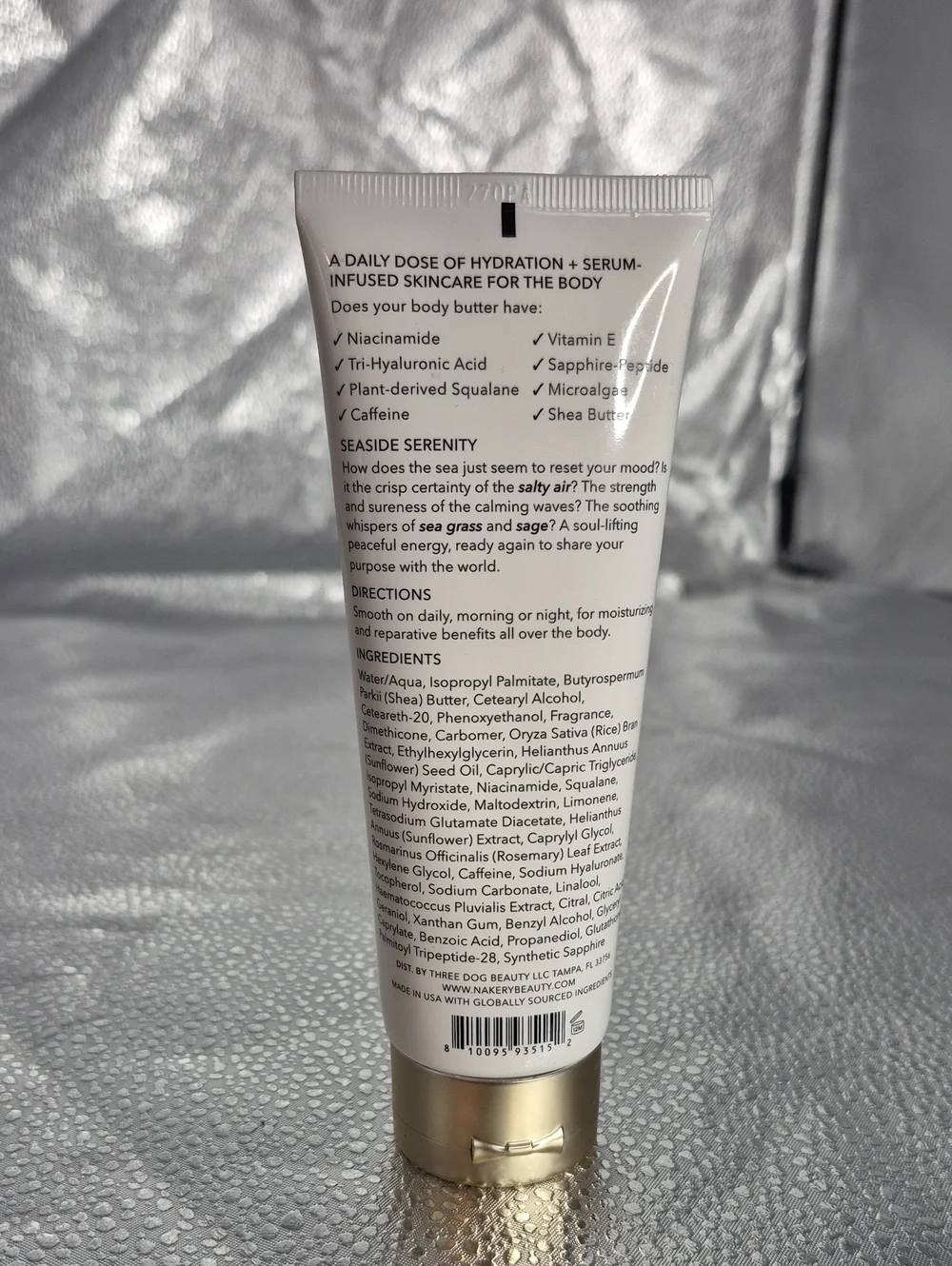 Nakery Beauty Skin Toning Body Butter ~ Seaside Serenity ~ 100ml/3.38oz